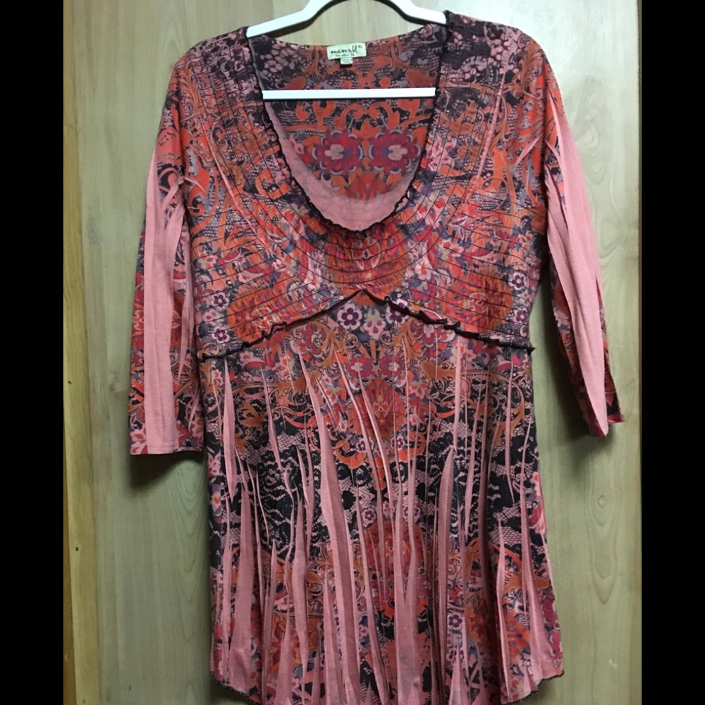 One World Long top